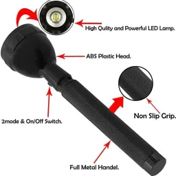 shopglobal Flashlight Long Distance Beam Range Torch image 5