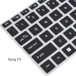 Saco Silicone Keyboard Protector Cover Compatible with Acer Aspire 3 A315-59 | A315-24P | A315-510P Series 15.6 Inch Laptop Keyboard Skin image 4