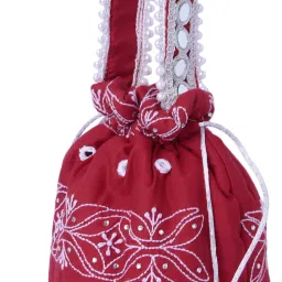 Women Red Potli-image-35