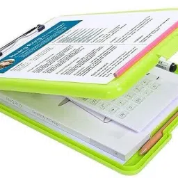 Clipboard File Storage Case,Plastic Clipboard,Exam Board with Storage Box-16