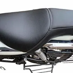 Bajaj Avenger 150/160/180/220 Cushion Seat Cover for All Models (Black) Single Bike Seat Cover For Royal Enfield Avenger 160-image-51
