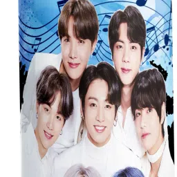 Bts Printed Bottle Signature (N02) 750 ml Water Bottle-image-12