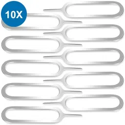lookat 10 Pcs SIM Card Removal Tool SIM Ejector Pin Compatible Sim Adapter image 2