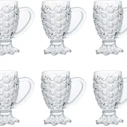 Crystal Clear Pineapple Shaped Whiskey Glasses Drinking Glass with Handle Glass Set Beer Glass-image-41