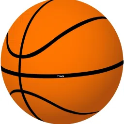 1PCS 7 Inch Basket Ball Match Ball for Indoor & Outdoor Games & Training Basketball Ring-40