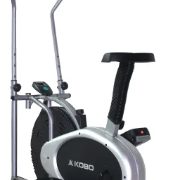 Multi Orbitrac Elliptical Dual Action Upright Stationary Exercise Bike-image-3
