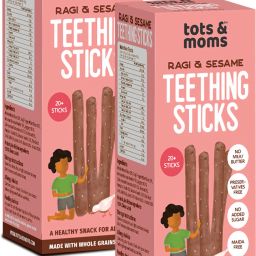 Teething Sticks - Ragi & Sesame | Baby Finger Foods 300 g-image-50