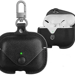 Sai Kirpa Accessories Leather Press and Release Headphone Case For Apple Airpods Pro 1st Generation-21