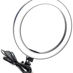 Wanzhow PRESENTING NEW QUALITY OF BIG SELFIE RING LIGHT 26cm Ring Lamp Flash Led Light USB Photography Lighting Lamp for Camera Smartphone Studio live streaming,3 Light Modes Brightness Level Dimmable LED Camera Ring Light for Photo and Video,USB charger New Selfie Ring Light Flash Led Camera Phone Photography Enhancing Photography for Smartphone Work with most devices that support USB ports BEST SELFIE RING LIGHT FOR WHO LOVE TAKING PHOTO AND VIDEO Ring Flash-23