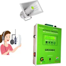 groomix Automatic Timing bell/voice for schools, industries and organizations-3