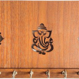 Mdf Wooden Cutting Ganesha Key Holder For Home,Office,Hall,Living Room Wood Key Holder-image-51
