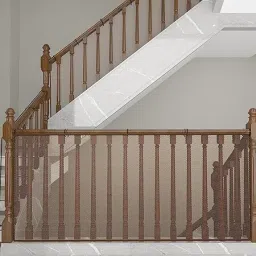 Child Proofing Banister Guard Net| Net for Balcony| Railing Guard for Kids-picture-10