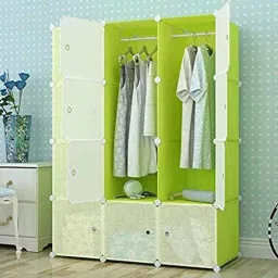 ® 12 Door Plastic Sheet Wardrobe PP Collapsible Wardrobe PP Collapsible Wardrobe-image-43