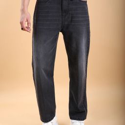 Men Regular Mid Rise Grey Jeans-image-13