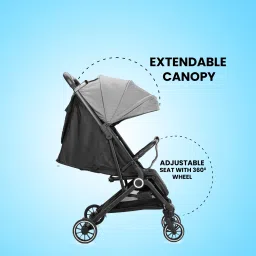 tinyberg Feather Lite Baby Stroller | Lightweight & Foldable | Up to 5 Year | Strolle Stroller image 4