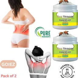 Bee Venom Cream For Muscle Pulls And Joint Ache Relief (pack Of 2) Cream-4
