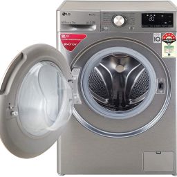 lg 7 kg with Wi-Fi EnabledAI Direct Drive Technology Fully Automatic Front Load Silver image 3