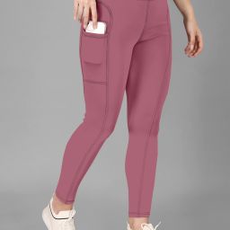 Solid Women Pink Tights-image-24