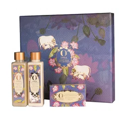 OHRIA AYURVEDA 3-Pcs Amrit Ras Facial Cleanser-Shower Wash & Bathing Bar-42