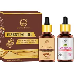 Nuerma Science 2-Pcs Argan & Rosewood Essential Oil - 15ml Each-20