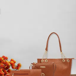 Bagsy Malone Set Of 4 Textured Structured Bags - Up to 12 inch-25