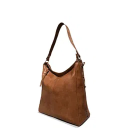 IMARS Textured Oversized Structured Hobo Bag image 3