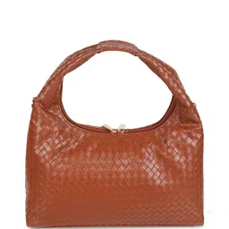 Metro Textured Structured Hobo Bag image 3