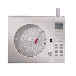 Supco 6" Circular Chart Recorder Paper, 7 Day, 10 to 50°C; 60/Pack image 1