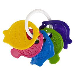 Giggles - Clack Fish Teether (Color and design may vary) image 2