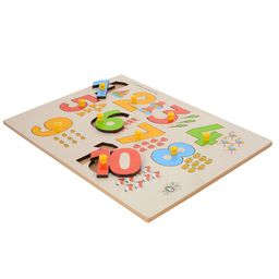 Skillofun Wooden Number with Picture Tray 1 to 10 image 2
