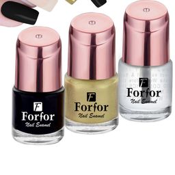 FORFOR Set of 3 Perfect Stay Glossy Nail Polish - 6 ml Each-47