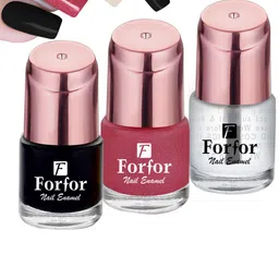FORFOR Set of 3 Perfect Stay Glossy Nail Polish - 6 ml Each-45