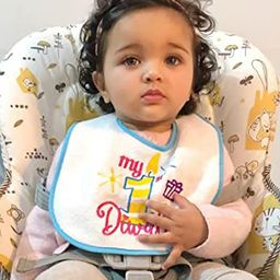Butterthief Kids Set Of 5 Multicoloured Bibs-25