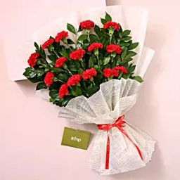 High On Love Carnations Bouquet-image-29