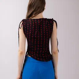 Stylecast X Hersheinbox Polka Dot Print Top image 4