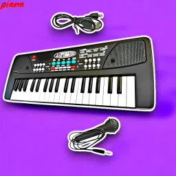 37-Key Musical Piano Keyboard with Microphone 430A1 Song Record Feaure_L20-image-8