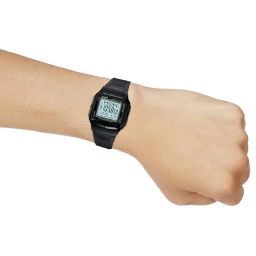casio Vintage DB-36-1AVDF Digital Grey Dial Unisex Watch Black Resin Strap (DB23) image 5