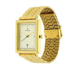 titan Analog Gold Dial Men's Watch-NL1715YM02 / NL1715YM02 image 1
