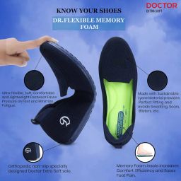 DOCTOR EXTRA SOFT Flexible Memory Foam Women's Shoes for Walking Gym Training,Casual, Sports,Slip-On,Lightweight Lace up Athletics Slipon Running Sneaker for Ladies and Girls image 1
