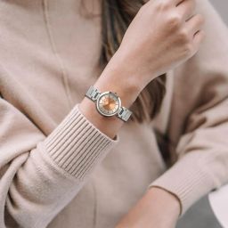 titan Ladies Neo-Ii Analog Rose Gold Dial Women's Watch-NL2480KM01 image 5