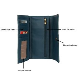 baggit Women Wallet Large Size | Ladies Stylish Purse Bag | Credit Card Money Holder image 5