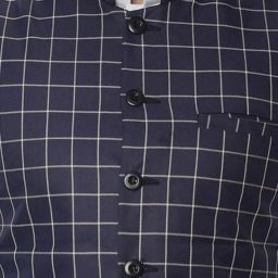 click one Clcik One Ethnic Checkerd Nehru Jacket For Men's image 3
