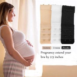 enclave Women's Bra Extender 3 Hook Bra Extension Strap Soft and Comfortable image 1