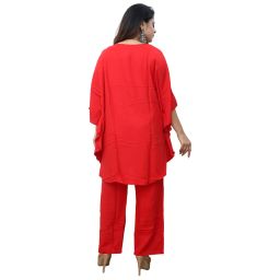 sun-rose fashions Women's Kaftan and Pant Co-ord set image 1