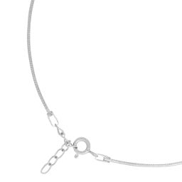 zavya 925 Sterling Silver Anklet Pair | Rhodium Plated Adorned Women Chain Anklet | With Certificate of Authenticity and 925 Hallmark image 4