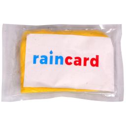 HASHFLOW Unisex Disposable Rain Card for Emergency Use | Waterproof Rain with Smallest Pocket Size| Easy to Carry & Use and Reusable | 2 to 3 time wear Thin Plastic-Pack of 8 image 4