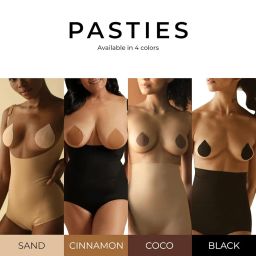 buttchique Coco Stick-On Pasties for Complete Coverage, Waterproof & Sweat-Proof, Safe to Use Directly on Skin image 3