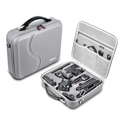 TEKTONIC ABS Bag for DJI RS4 / RS4 Combo Camera Gimbal - Durable, Custom Fit, Extra Storage, Travel-Friendly Protective Case, Grey image 1