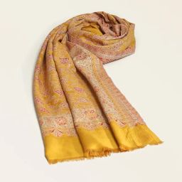 monte carlo Womens Self Design Red Shawl image 3