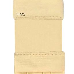 fims - fashion is my style Bra Hook Extender-2 Hook - 3 Eye (with Extra Elastic) –Save Your Bra Increase Band Length-Bra Extender Combo-Pack of 3-Skin image 2